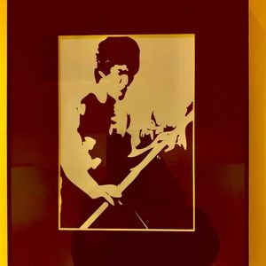 Bruce Lee framed original artwork *SOLD*